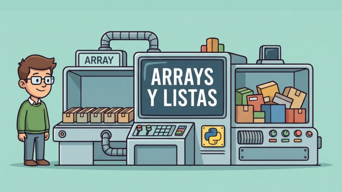 Ilustracion Arrays y Listas python